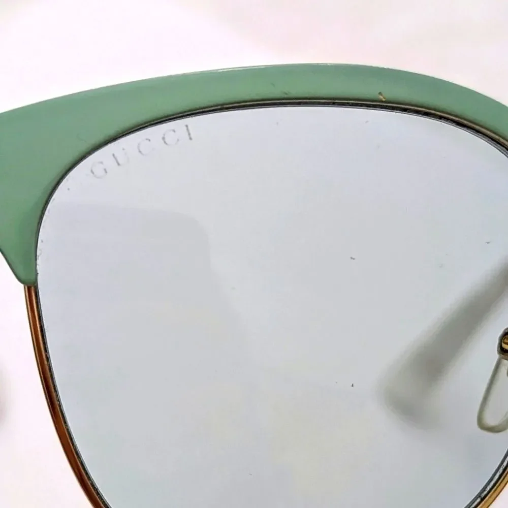 Gucci Green Clubmaster Sunglasses gg0244s